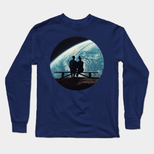 Two Hearts, One Sky Long Sleeve T-Shirt